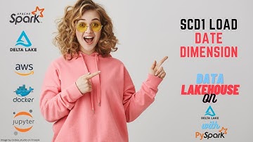 10 Data Lakehouse | Data Warehousing with PySpark | Date Dimension SCD1 Load