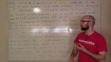 Representation Lecture 2.4: Irreducible and Indecomposable Representations