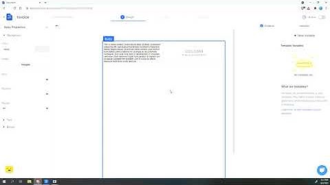 Template elements overview
