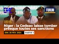 Niger  la cedeao laisse tomber presque toutes ses sanctions p1