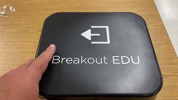 Breakout EDU unboxing and repacking demonstration. (Don’t forget to remove the batteries)