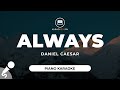 Always - Daniel Caesar (Piano Karaoke)