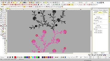Wilcom E4 Traveling Tutorial | Part by Part Embroidery Design