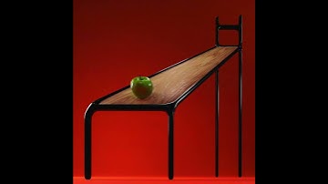 Chair and Apple #animation #blender #3d