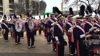 University of Illinois Marching Band in Dallas Texas