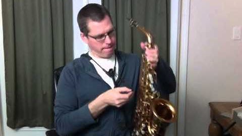 Mastering the Blues Scale Vol. 1 Lesson 2-Smooth Jazz Alto sax Clip
