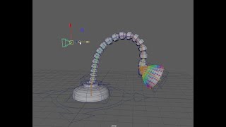 3d rigging in maya Table Lamp Rigging for Beginners  Results,#3drigging #3dmaya