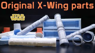 I Hate Squish Molds: resin casting original StarWars X-Wing parts