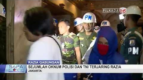 Sejumlah Oknum Polisi dan TNI Terjaring Razia Narkoba