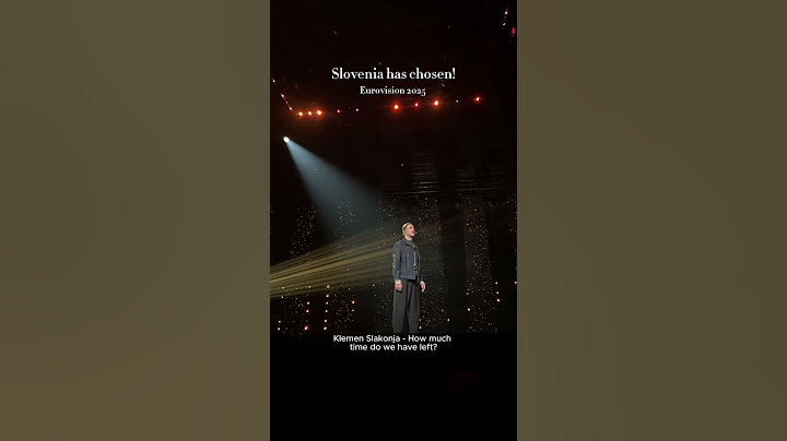 Watch How Slovenia Just Changed Eurovision FOREVER! Klemen Slakonja #ema2025 #eurovison