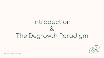 Deaccession and Focusing on Your Vision   Introduction and The Degrowth Paradigm