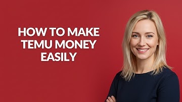 HOW TO MAKE TEMU MONEY EASILY - Julia