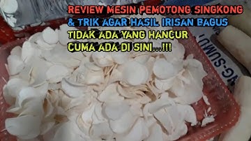 review perajang singkong hasil bagus (live)