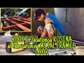 ROOF INSTALLATION sa KUSINA at Fabrication ng METAL FRAMED DOOR