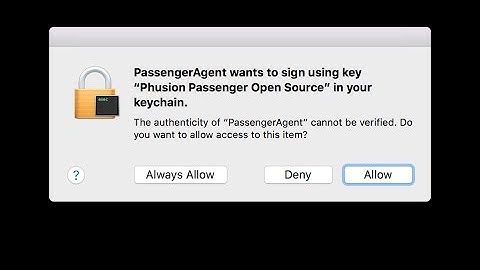 How to remove keychain pop ups on Mac