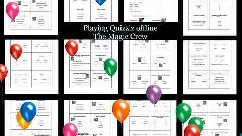 Kizoa Movie - Video - Slideshow Maker: The Magic Crew - sample offline game