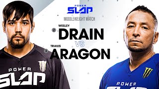 Wesley Drain vs Travis Aragon | Power Slap 5 Full Match