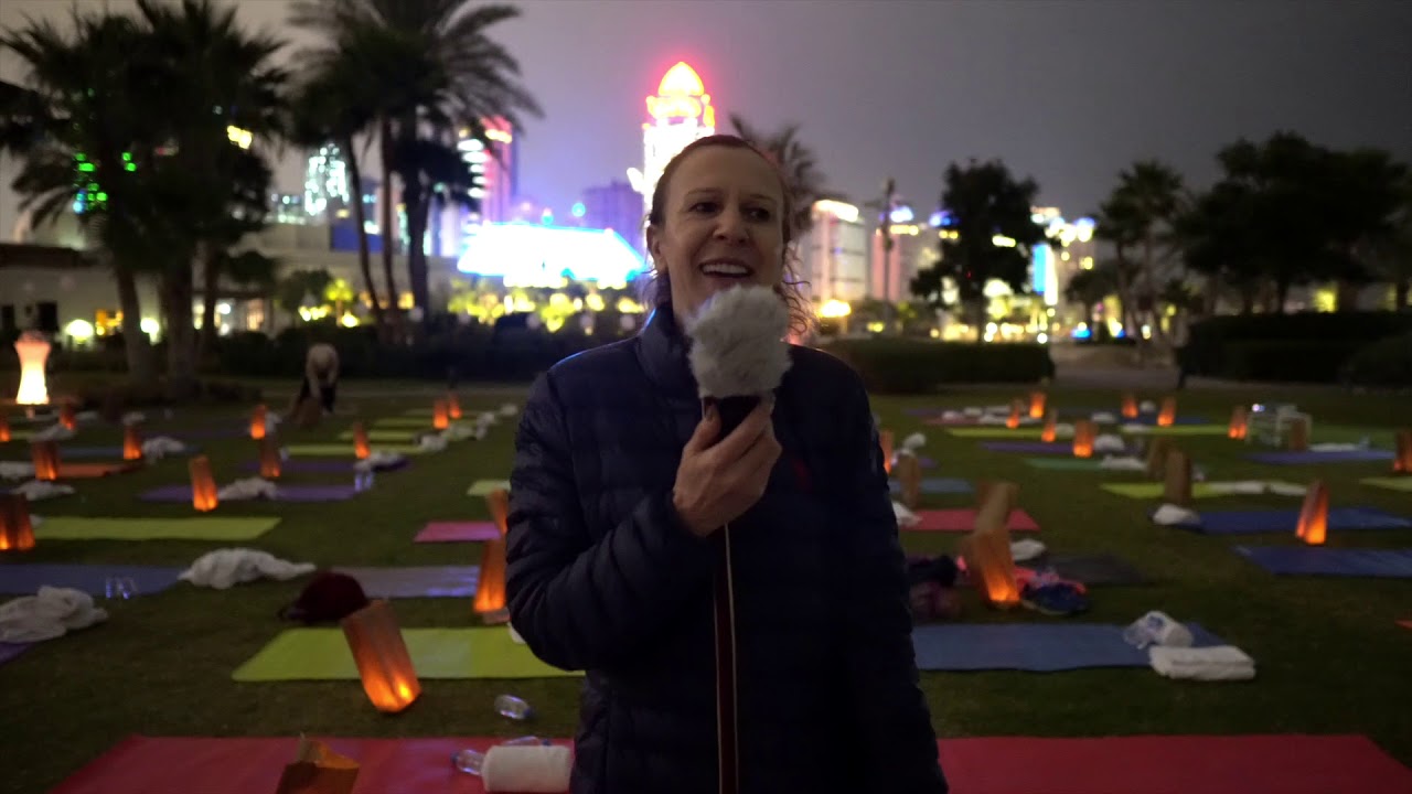 Full moon Yoga  events at swasthi yoga studio Doha