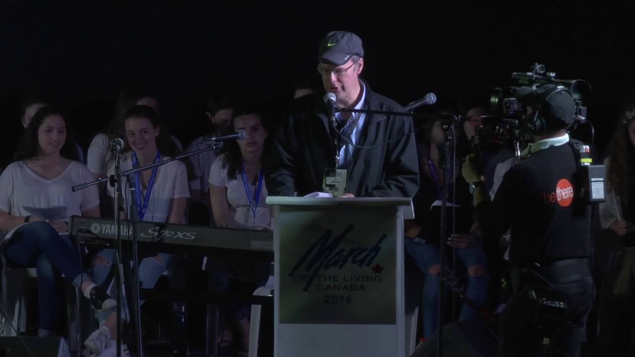 Message to March of the Living, Minister of Defence, Moshe Yaalon