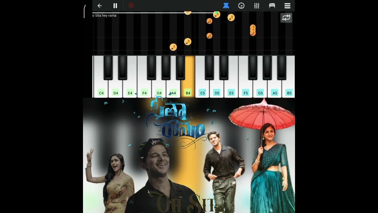 Oh Sita Hey Rama Song | Piano Cover | Sita Ramam || Dulquer Salmaan | Mrunal Thakur Oh Sita Hey Rama Song | Piano Cover | Sita Ramam || Dulquer Salmaan | Mrunal Thakur