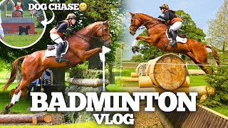 DONUT GOES TO BADMINTON!  BE100 Grassroots Champs Vlog  My £1 horse at his biggest event ever!
