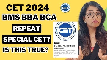REPEAT CET 2024? BMS BBA BCA BBM | IS THIS NEWS TRUE? #mediamentor #cet2024