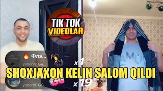 YANA BIR O'ZBEK TIKTOKERI KELIN SALOM QILDI SHARMANDA SARDOR GANGSTER VS SHOXJAXON TIK TOK BATL