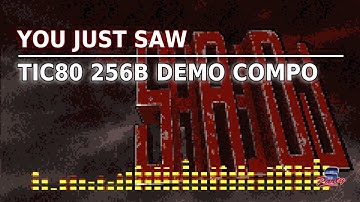 TIC80 compo during Shadow Party 2021