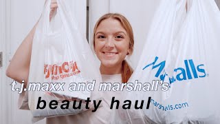 huge t.j. maxx and Marshall&#39;s beauty haul !! best high end makeup finds ever