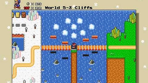 Super Mario Bros. X 1.4.4 - Super Mario Bros. Special Remastered - World map