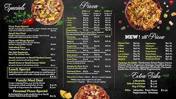 Exacto Digital Menu Board 818-275-2403 - Vincenzo