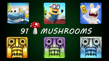 Run Fish Run Vs Despicable Me Vs Rabbids Crazy Rush Vs Temple Run 2 Sky Summit... 6 in 1 EndlessRun