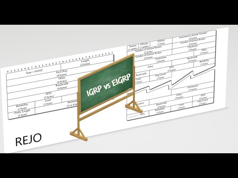 (Operation) of IGRP and EIGRP