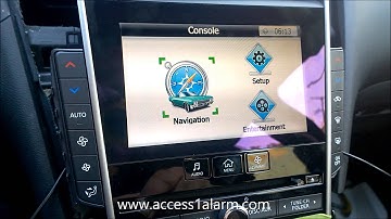 Infiniti Q50 Touchscreen Navigation Integration 1st in the America