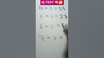 IQ TEST 🧠🤔 only for genius # Viral # trending shorts # puzzle 🧩#
