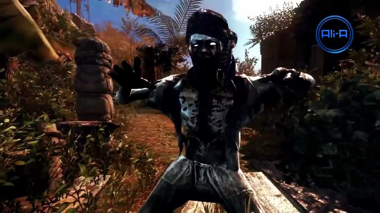 ShangriLa Zombies Gameplay! NEW WEAPON! Black Ops Annihilation Map