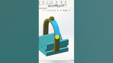 Solidwork Tutorial Assembly part #music #unstoppable #challenge #artist #song #delcam #automobile