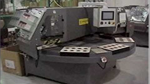 VISUAL THERMOFORMING  MODEL SDS8S-1418 ROTARY TABLE  8 STATION BLISTER SEALER