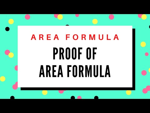 Proof of Area