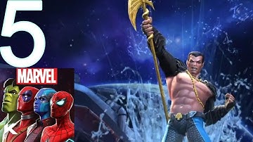 MARVEL Conquest Of Champions - Gameplay Walkthrough Part 5 - Book 1, Act 4, Chapter 1 (iOS, Android)