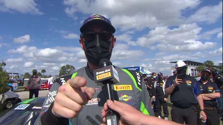 Justin Oakes Scores First Win of 2021 at Sebring in Trans Am SGT