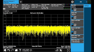 PIE14 Spectrum Analyzers (III): Basic measurements with Keysight MXA N9020B