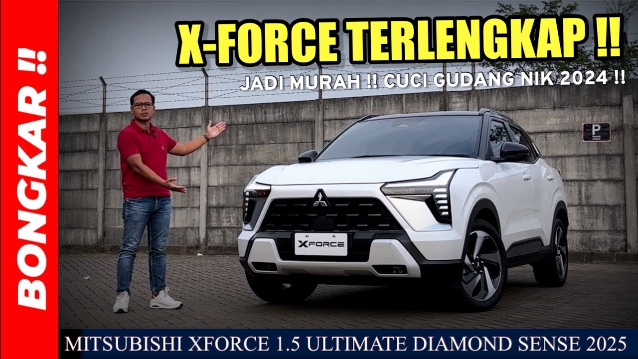 Bongkar !! MITSUBISHI XFORCE 1.5 ULTIMATE DIAMOND SENSE 2025 || LEBIH WORTH IT DARI HRV & CRETA ??