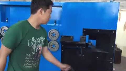 Video of PD5 12A bending machine