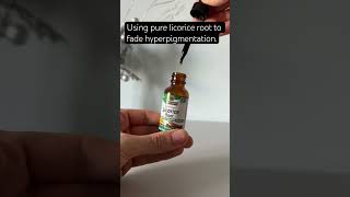 Pure Licorice For Hyperpigmentation