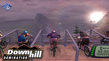 Downhill Domination 60FPS | HD Gameplay PCSX2 Emulator