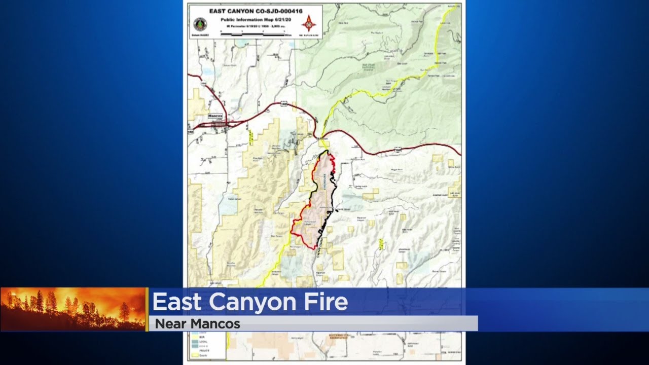 More Than Half Of East Canyon Fire Now Contained YouTube