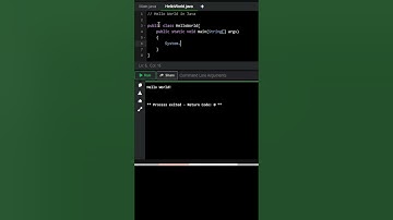HELLO WORLD IN JAVA #short #shortsvideo