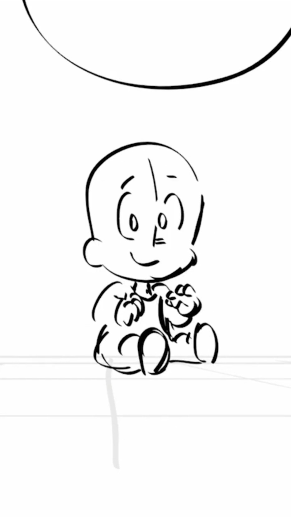 Hoy es el día de la animación, este es parte del proceso de darle vida a Cuquín ?? #Cuquin