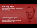 The Way Back William Branham 62 11 23 